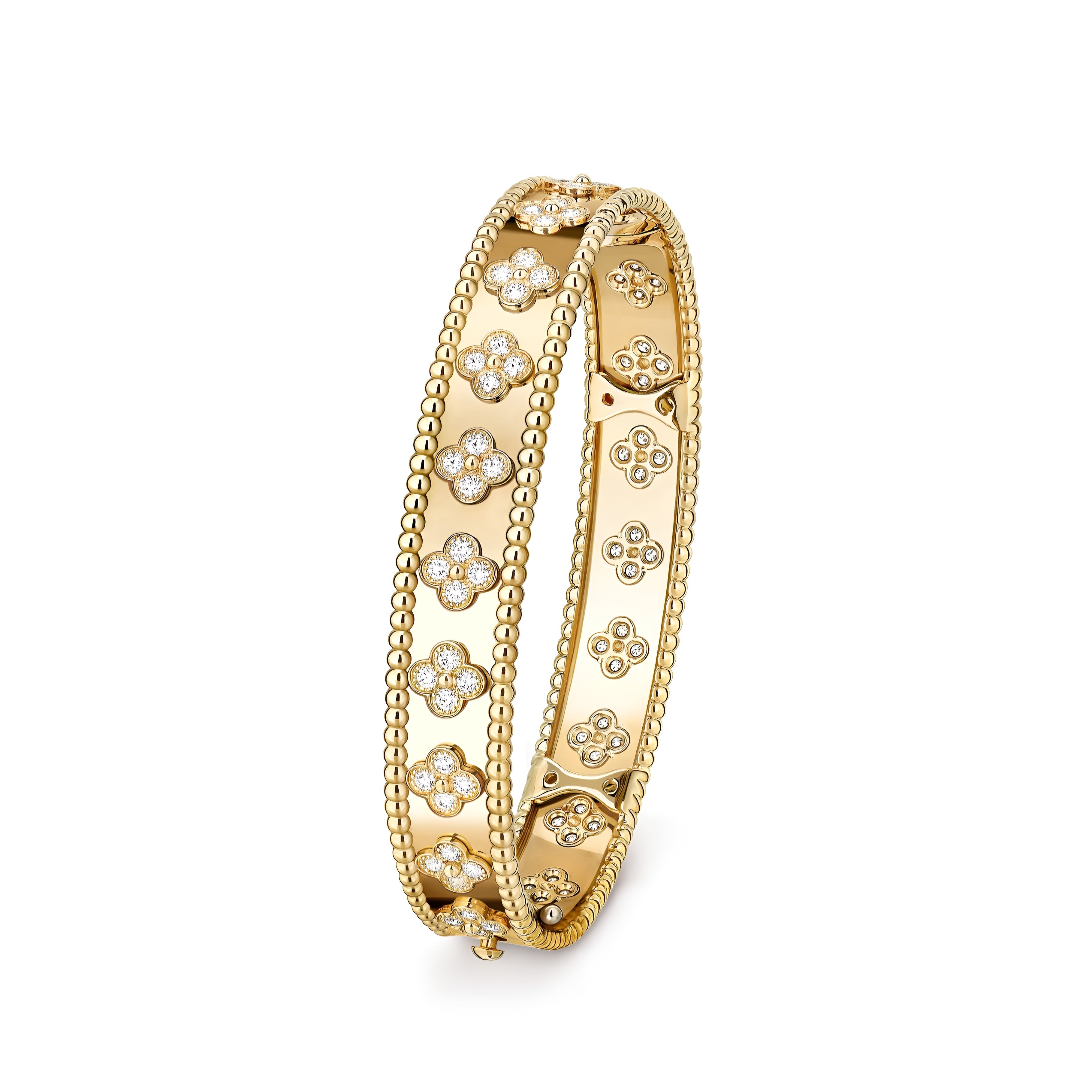14ct Gold Perlée Bracelet