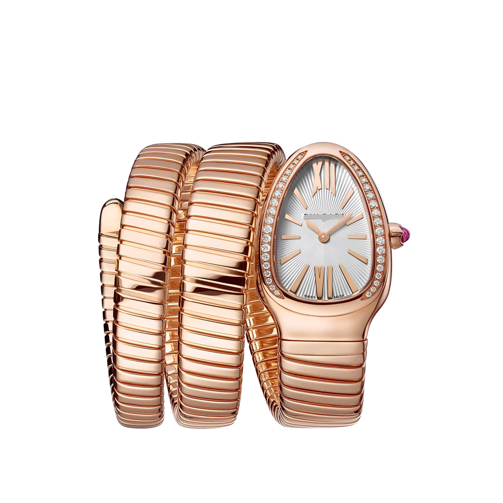 14ct Rose Gold Serpenti Watch