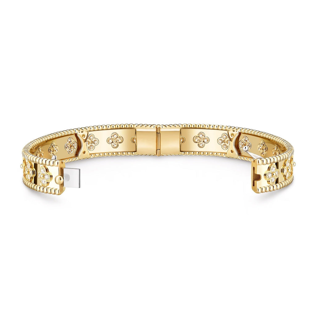 14ct Gold Perlée Bracelet