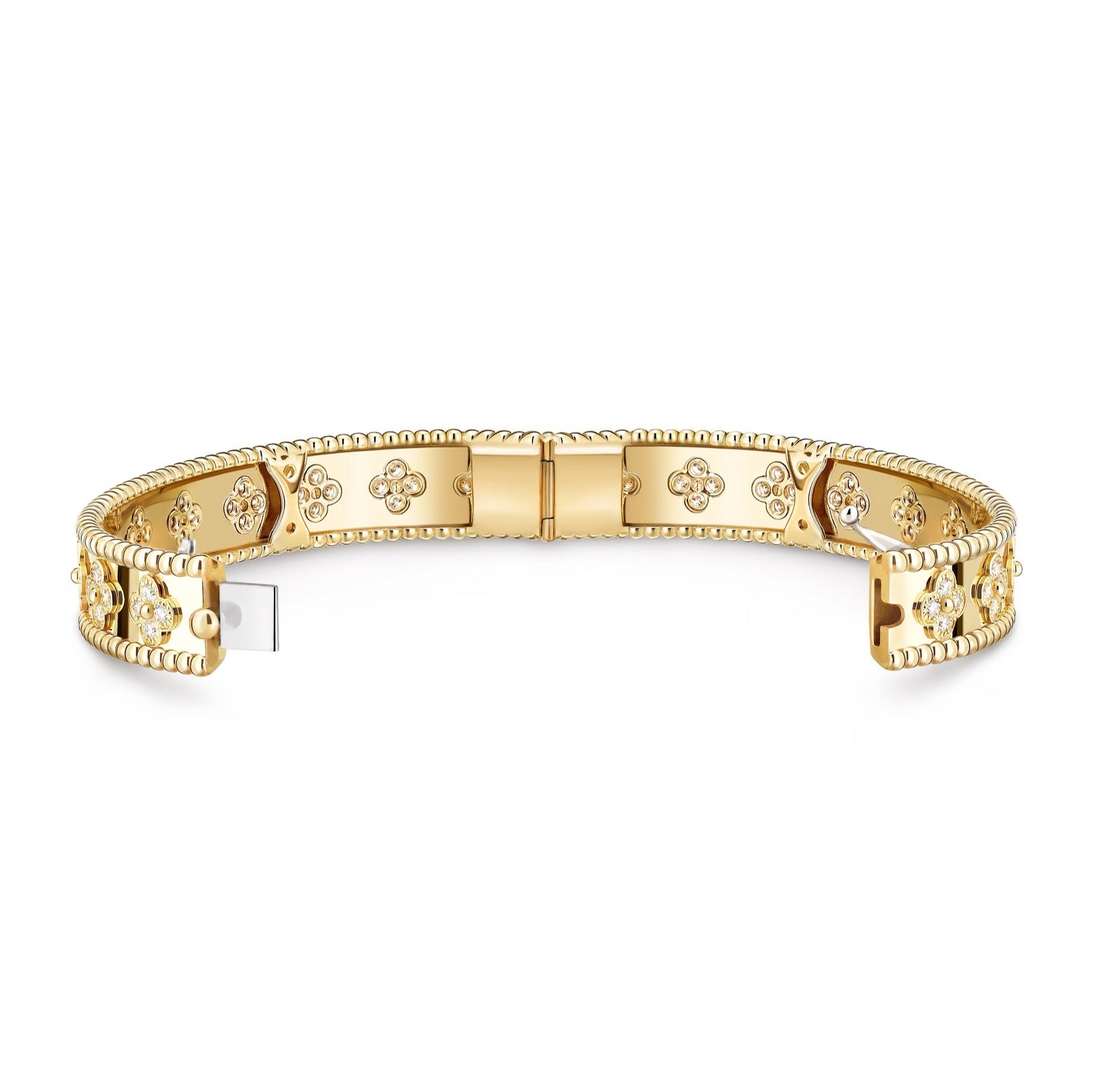 14ct Gold Perlée Bracelet