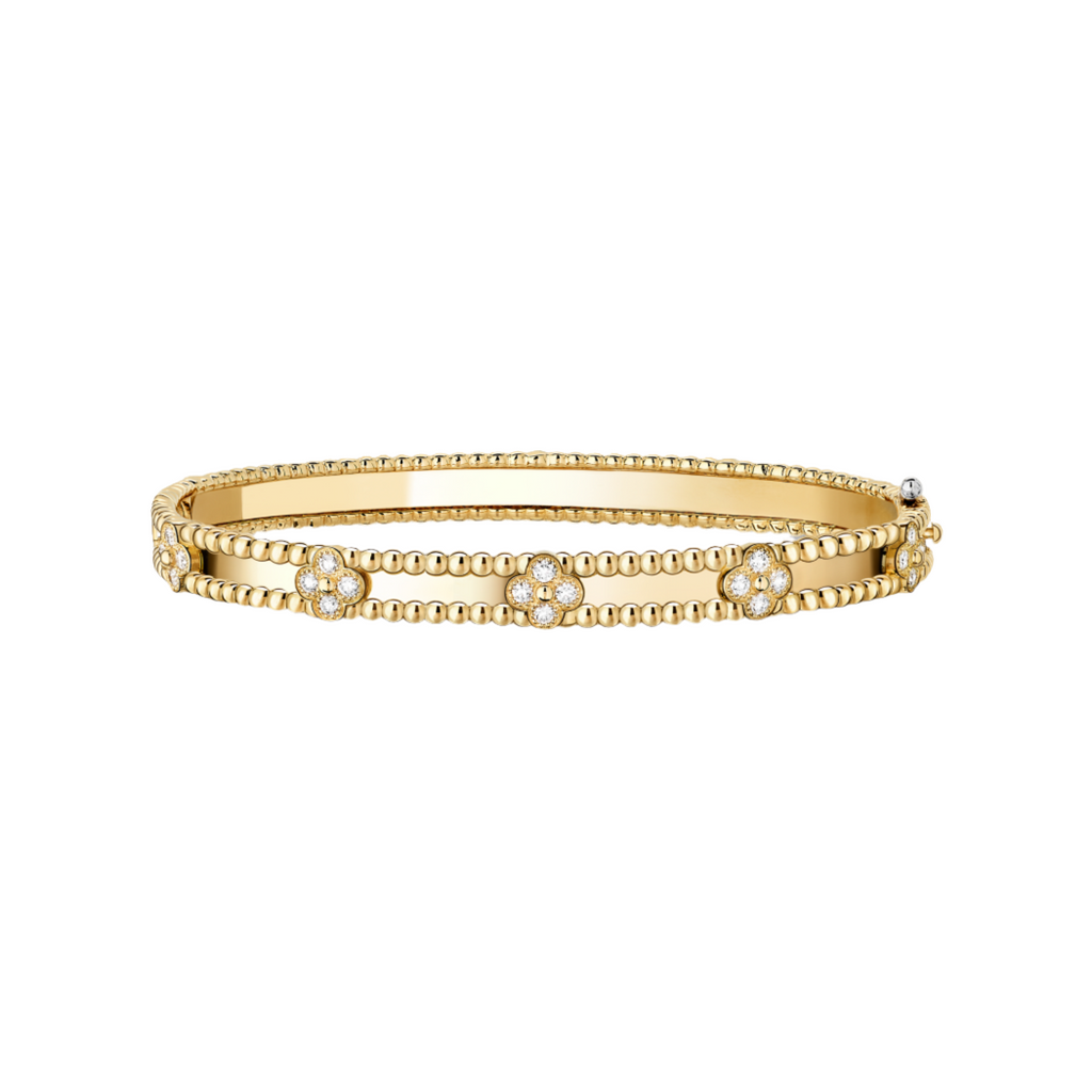 14ct Gold Perlée Bracelet