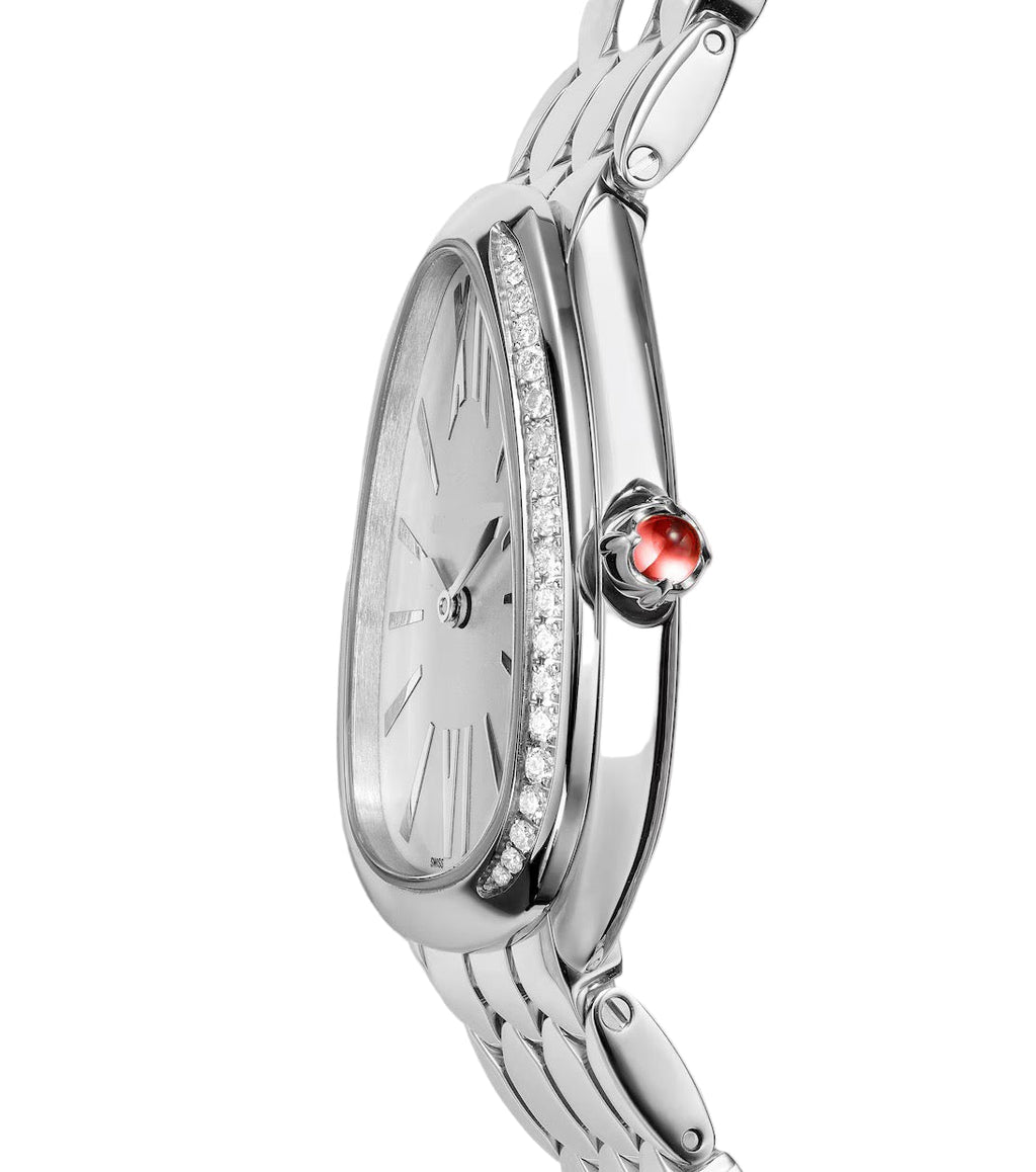 14ct White Gold Seduttori Watch
