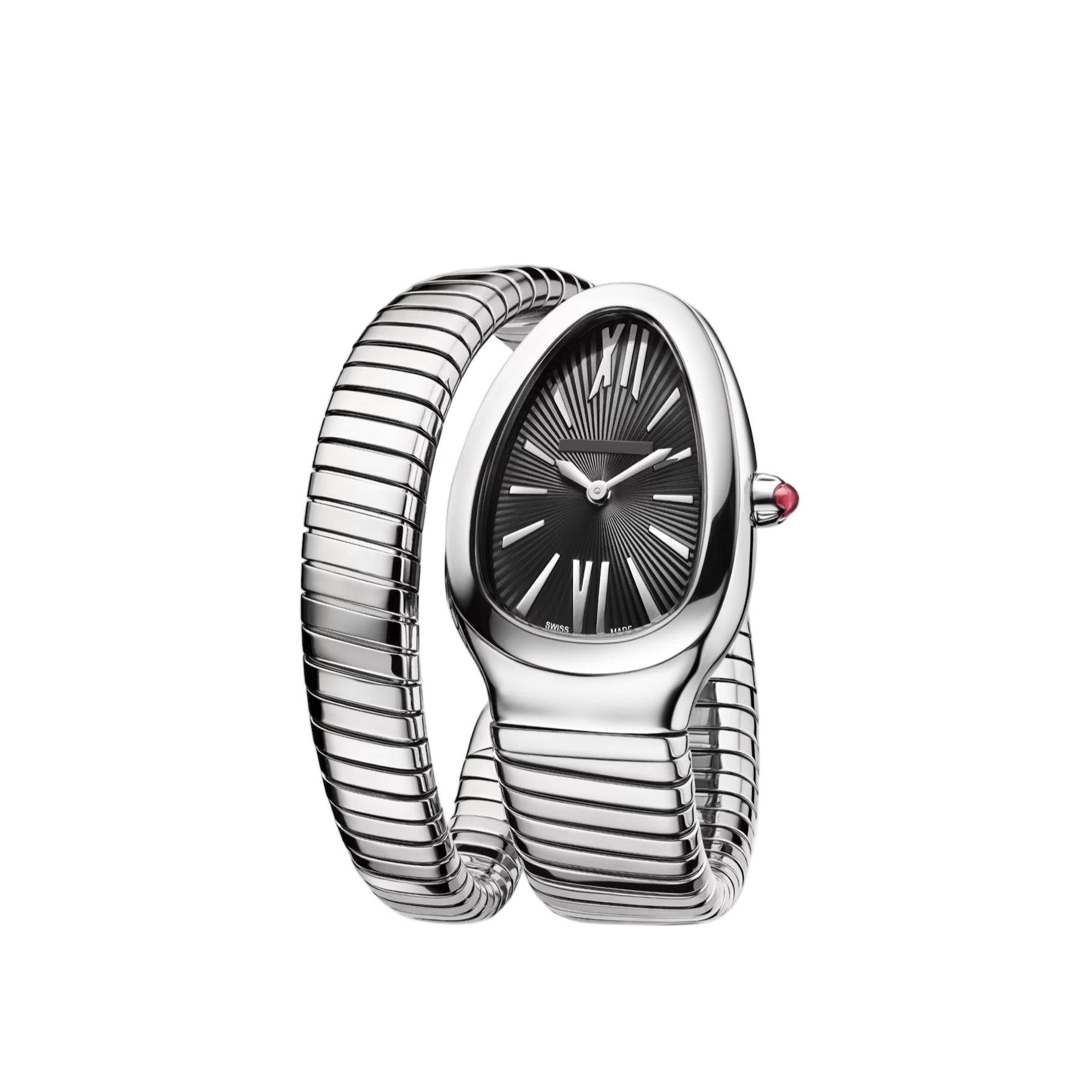 14ct White Gold Serpenti Watch