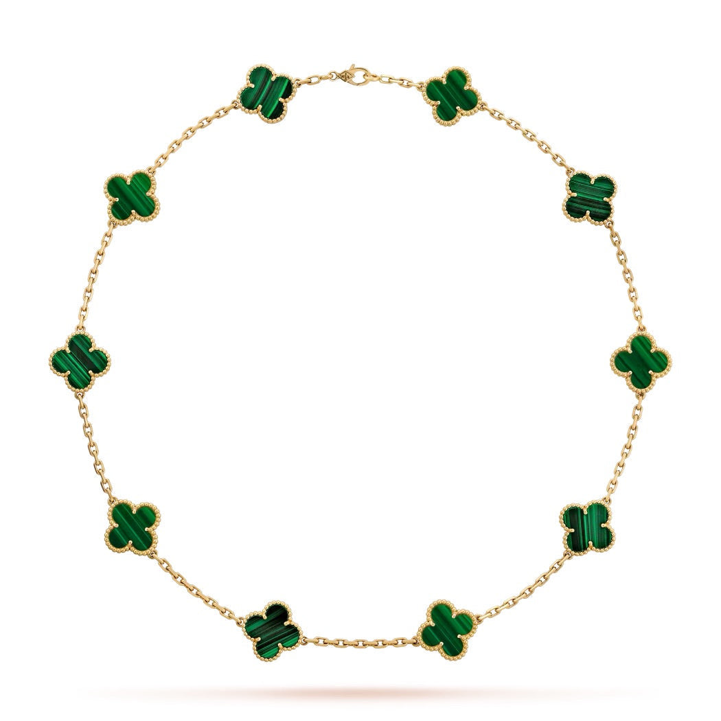 14ct Clover Charm Necklace