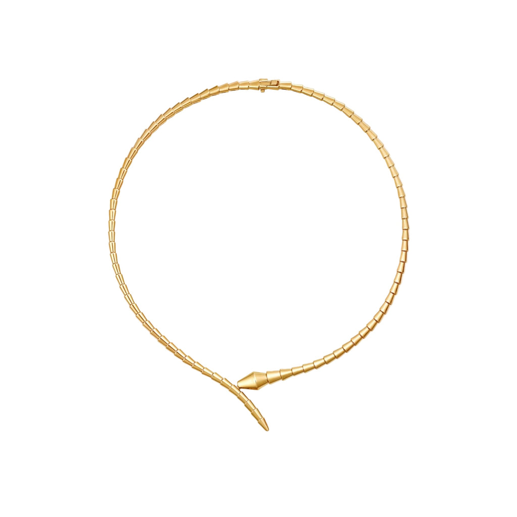 14ct Gold Serpenti Necklace