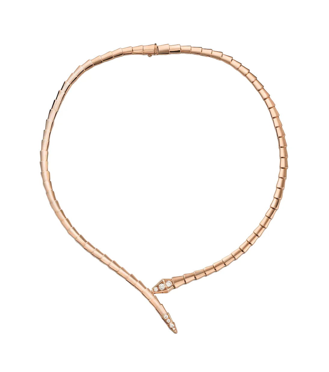 14ct Rose Gold Serpenti Necklace