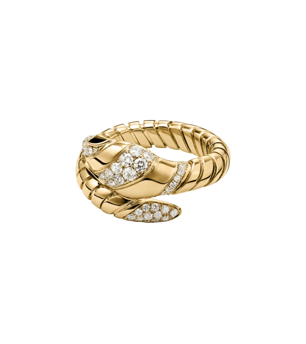 14ct Yellow Gold Snake Ring
