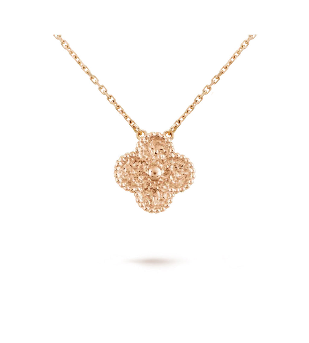 14ct Clover Charm Pendant