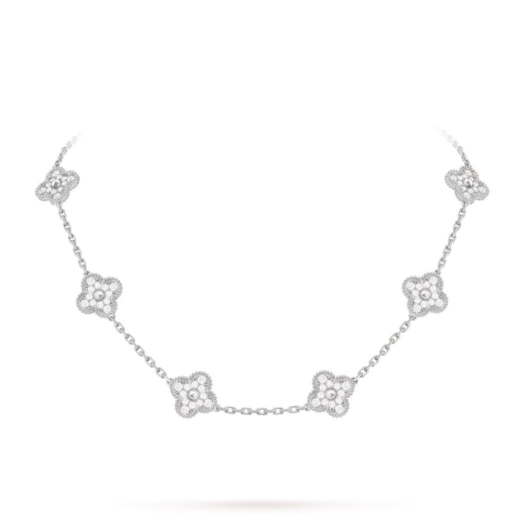 14ct Clover Charm Necklace