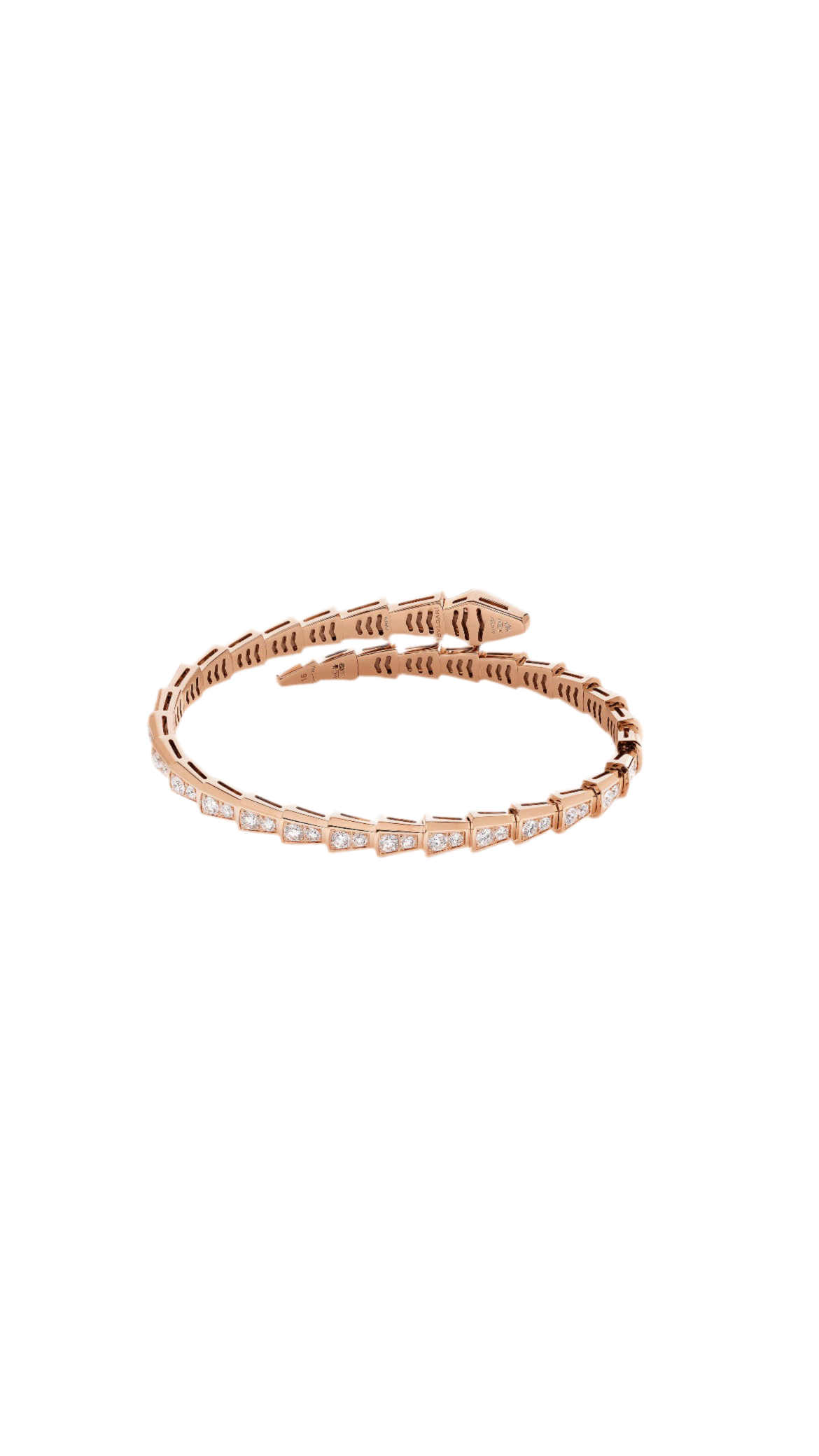 14ct Rose Gold Serpenti Bracelet