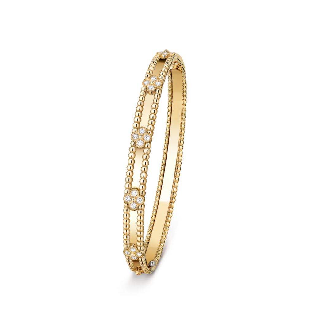 14ct Gold Perlée Bracelet