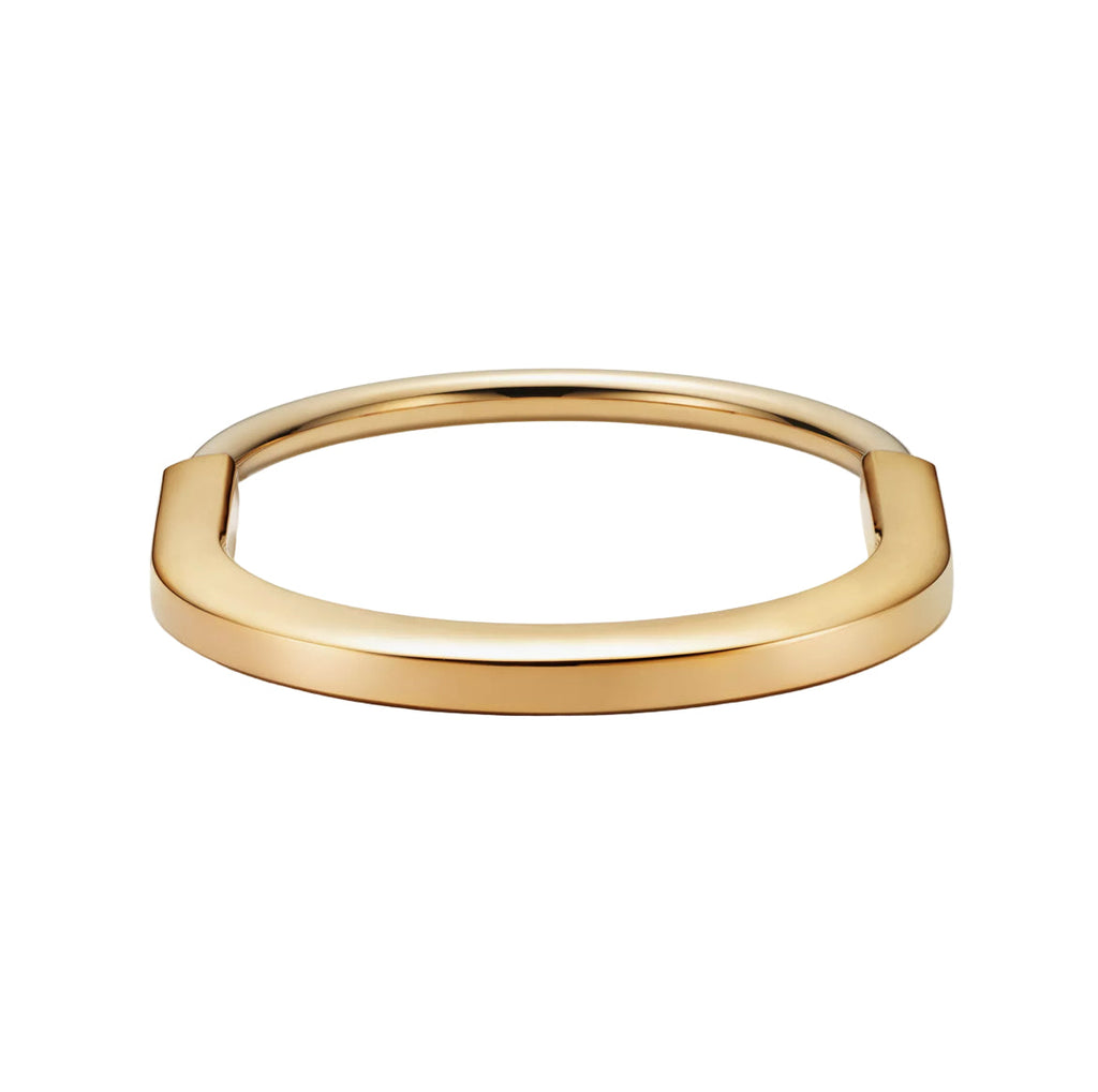14ct Gold Lock Bangle
