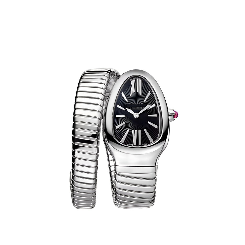 14ct White Gold Serpenti Watch