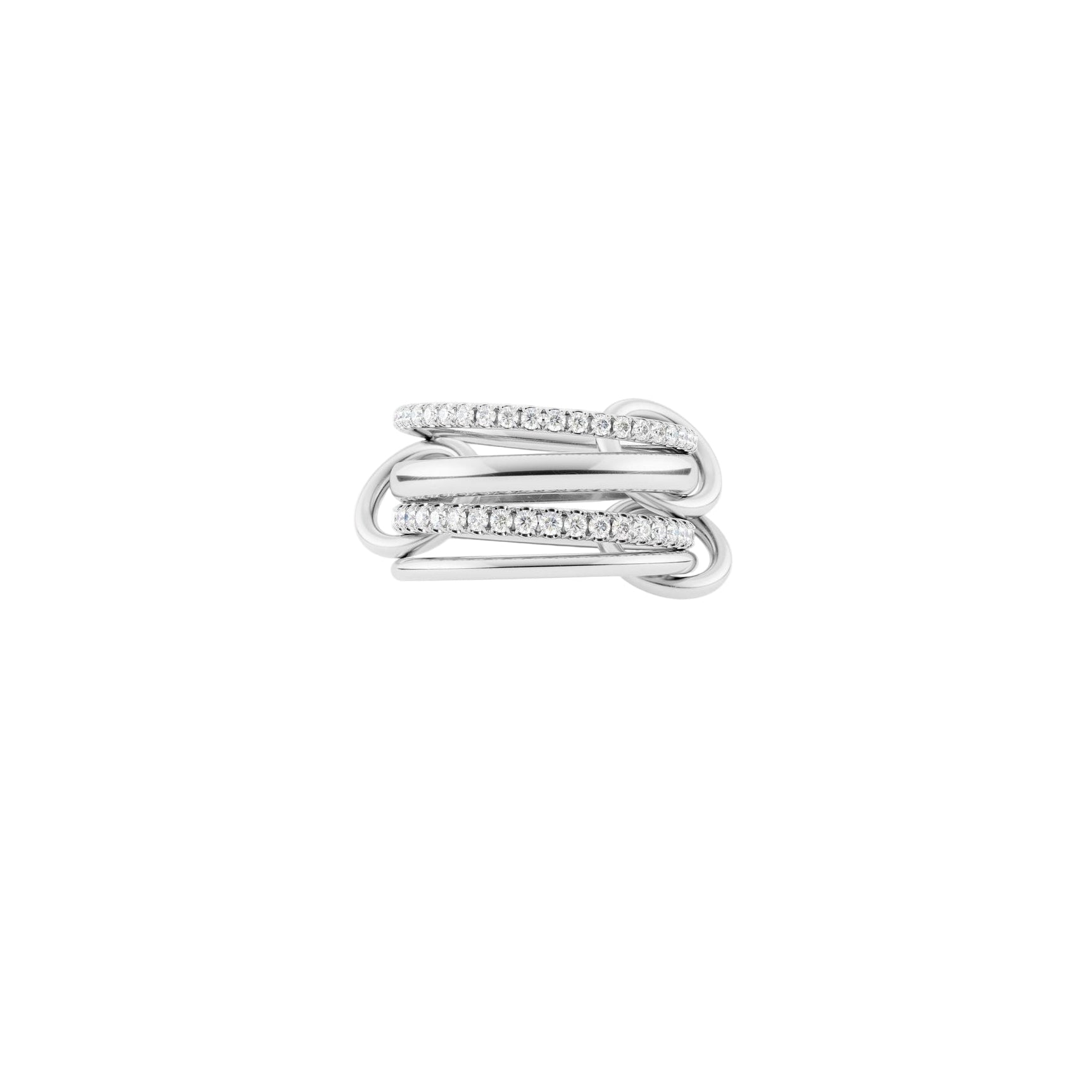 14ct White Gold Spinelli Ring