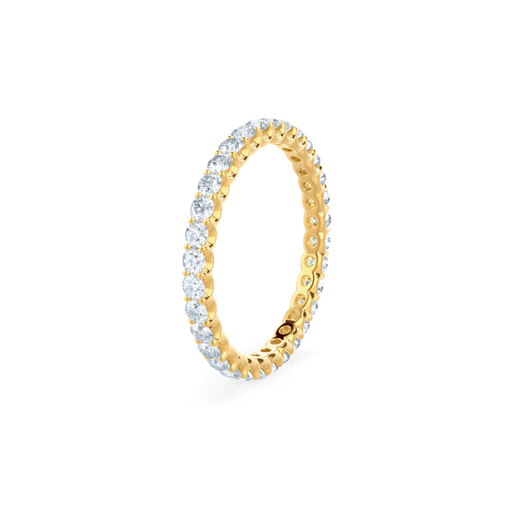 14ct Gold Moissanite Ring