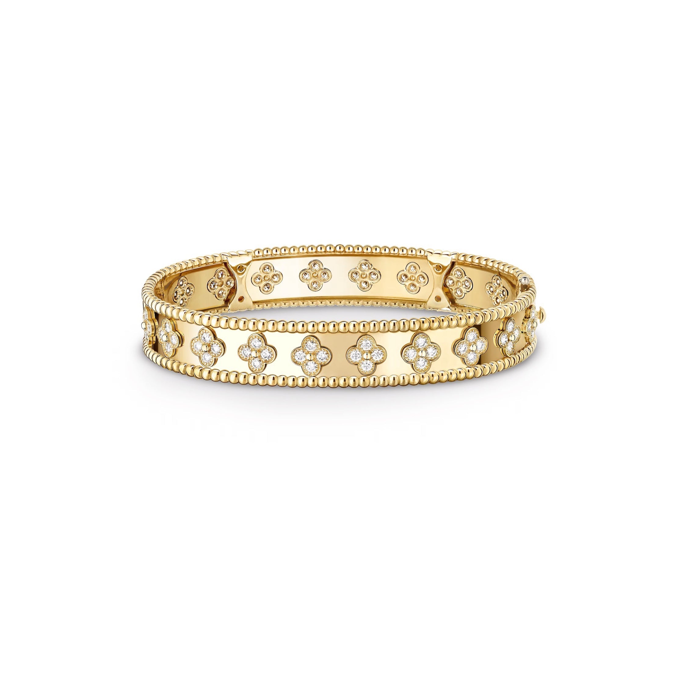 14ct Gold Perlée Bracelet