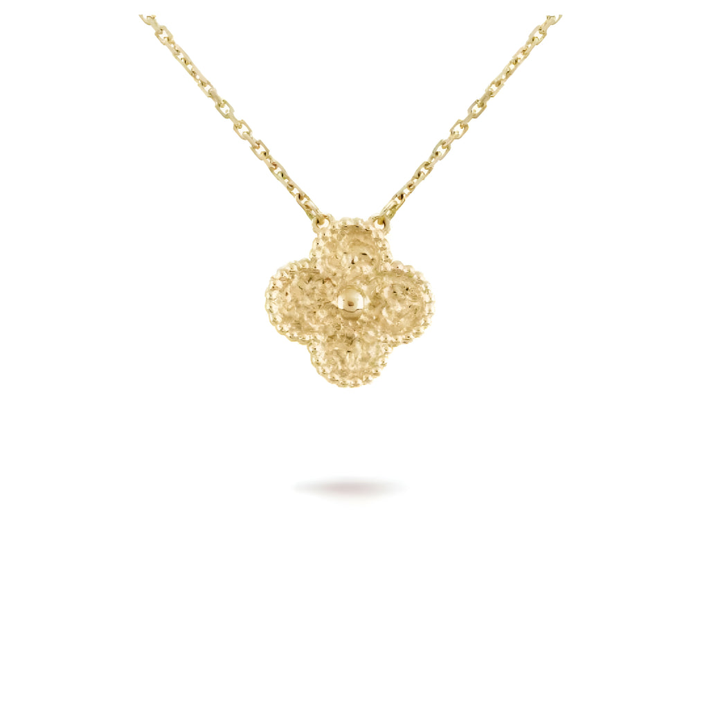 14ct Clover Charm Pendant