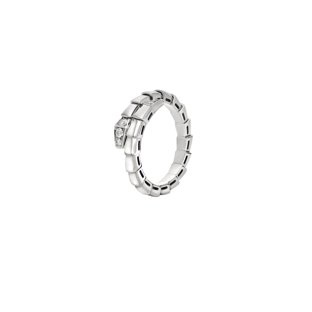 14ct White Gold Serpenti Ring