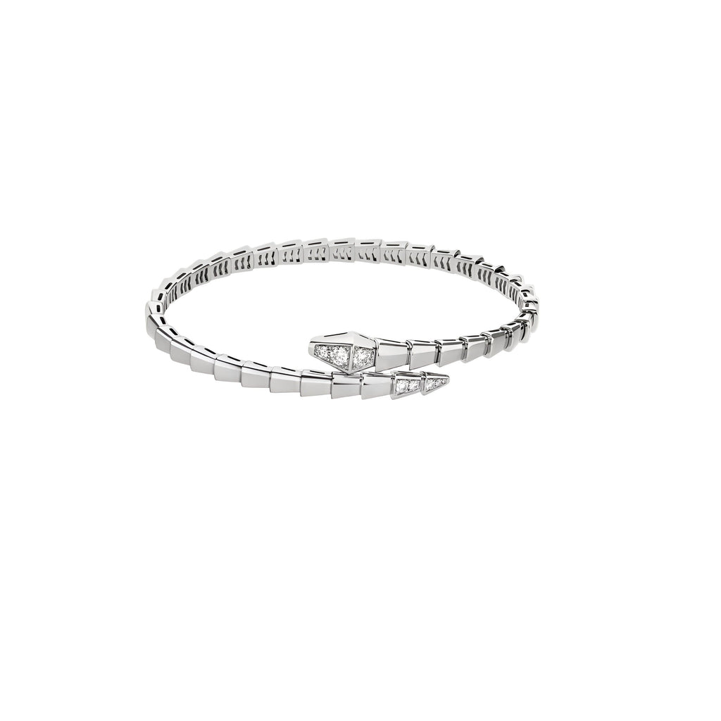 14ct White Gold Serpenti Bracelet
